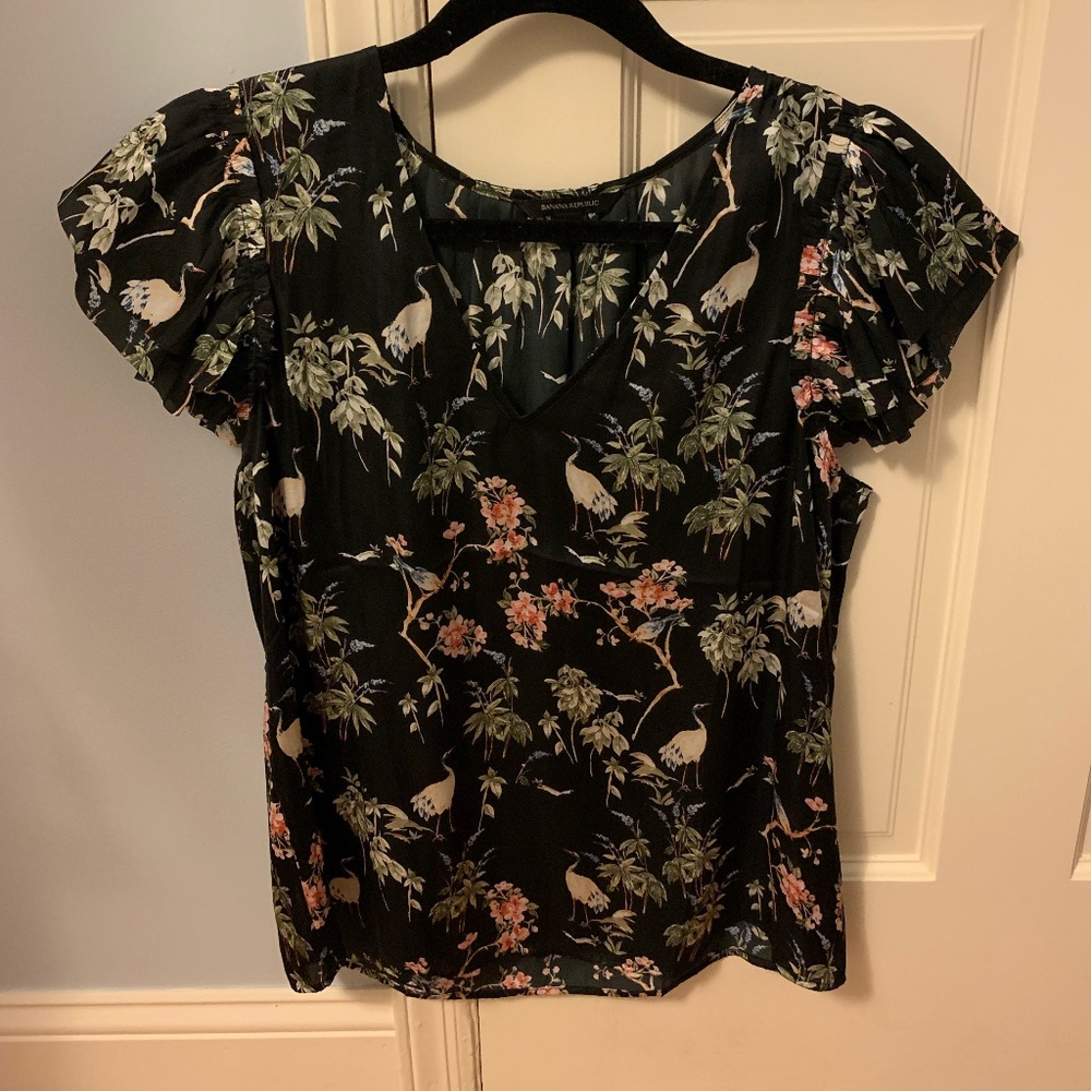 Banana Republic Silk Top